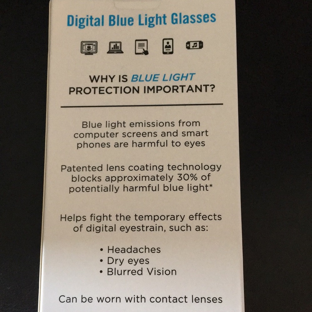 Steve Madden Digital Blue Light Pink Framed Glasse - Picture 2 of 2